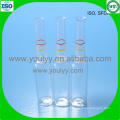 Breaking Ring Clear Glass Ampoule